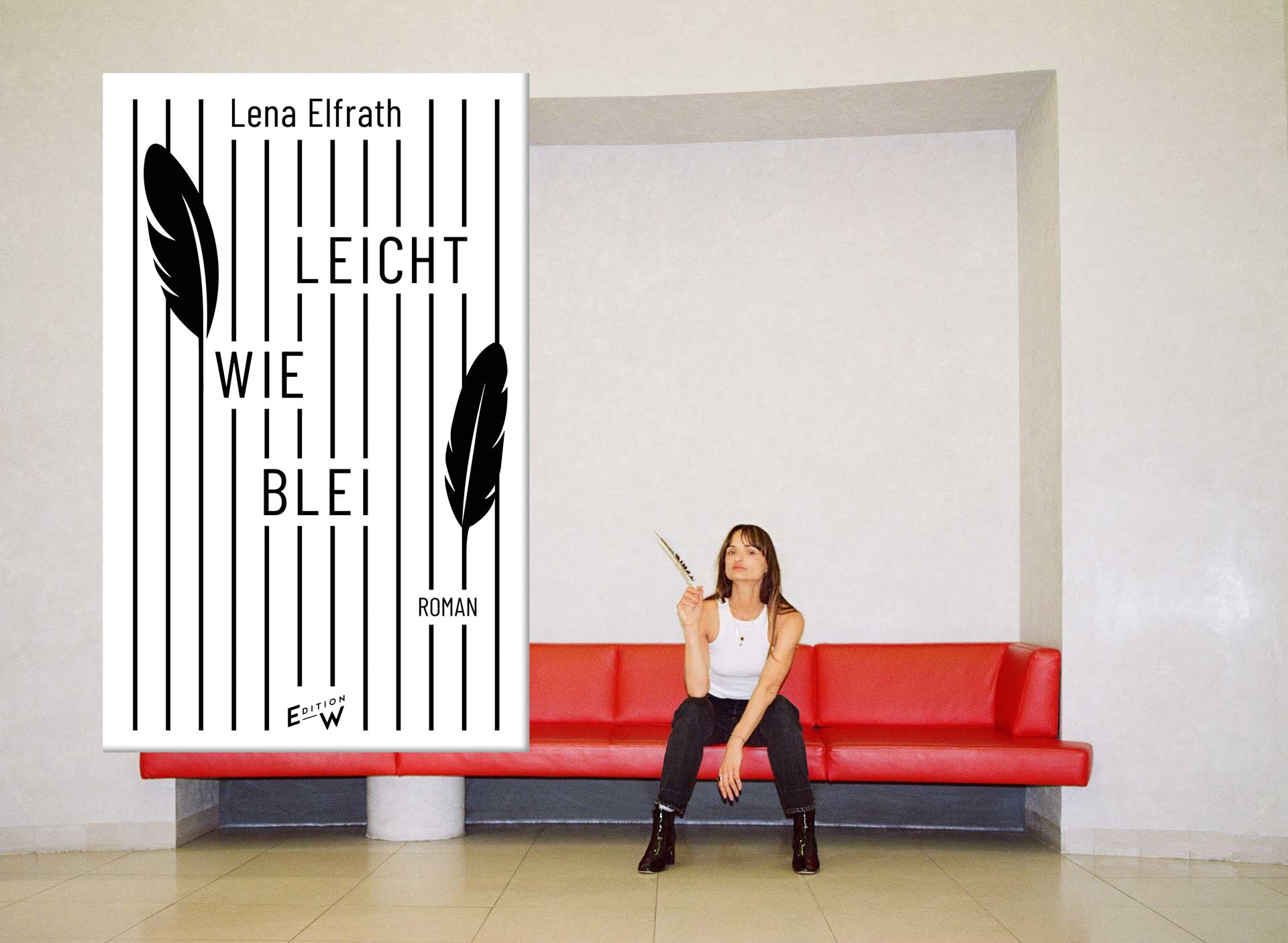 Roman-Cover: Leicht wie Blei von Lena Elfrath